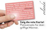 Zeig die rote Karte