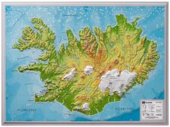 Island, Reliefkarte, Klein 1:500.000 - Markgraf, André;Engelhardt, Mario