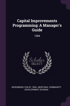 Capital Improvements Programming