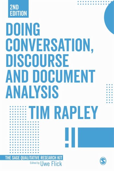 Doing Conversation, Discourse and Document Analysis (eBook, ePUB) Doing Conversation, Discourse and Document Analysis (eBook, ePUB)
