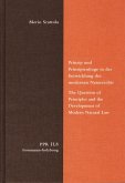Prinzip und Prinzipienfrage in der Entwicklung des modernen Naturrechts (eBook, PDF)