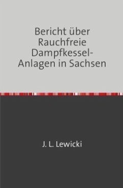 Bericht Über Rauchfreie Dampfkessel-Anlagen in Sachsen - Lewicki, J. L.