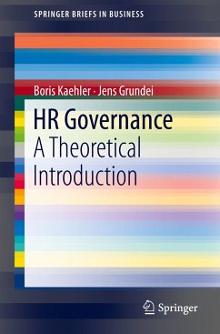 HR Governance - Kaehler, Boris;Grundei, Jens