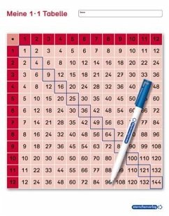 Meine 1x1 Tabelle - sternchenverlag GmbH;Langhans, Katrin