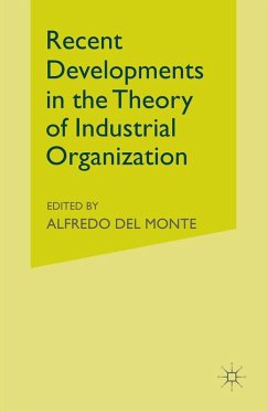 Recent Developments in the Theory of Industrial Organization (eBook, PDF)