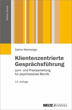 Klientenzentrierte Gesprächsführung (eBook, PDF) - Weinberger, Sabine