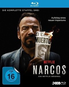 Narcos - Staffel 3 BLU-RAY Box - Pascal,Pedro/Alcazar,Damian/Denis,Francisco/+