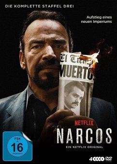 Narcos - Staffel 3 DVD-Box - Pascal,Pedro/Alcazar,Damian/Denis,Francisco/+