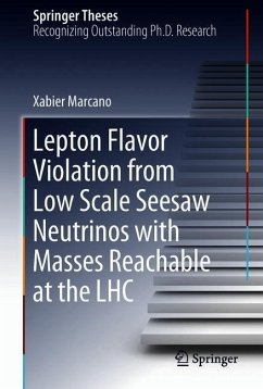 Lepton Flavor Violation from Low Scale Seesaw Neutrinos with Masses Reachable at the LHC - Marcano, Xabier