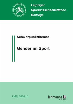 Leipziger Sportwissenschaftliche Beiträge (eBook, PDF)