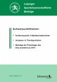 Leipziger Sportwissenschaftliche Beiträge (eBook, PDF)