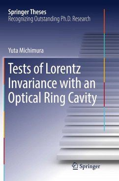 Tests of Lorentz Invariance with an Optical Ring Cavity - Michimura, Yuta