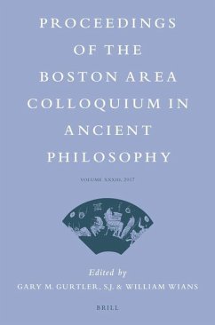 Proceedings of the Boston Area Colloquium in Ancient Philosophy