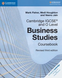Cambridge IGCSE® and O Level Business Studies Revised Coursebook - Fisher, Mark; Houghton, Medi; Jain, Veenu