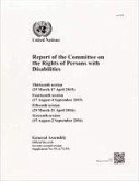 Report of the Committee on the Rights of Persons with Disabilities