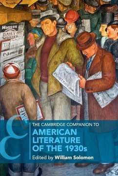 The Cambridge Companion to American Literature of the 1930s