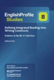 Defining Integrated Reading-Into-Writing Constructs