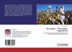 Bt cotton : The Indian experience
