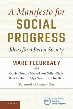A Manifesto for Social Progress - Fleurbaey, Marc