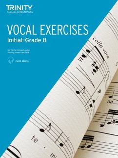Cover Trinity College London Vocal Exercises from 2018 Grades Initial to Grade 8