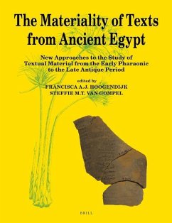 The Materiality of Texts from Ancient Egypt