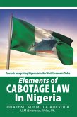Elements of Cabotage Law in Nigeria (eBook, ePUB)