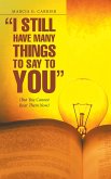&quote;I Still Have Many Things to Say to You&quote; (eBook, ePUB)