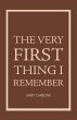 The Very First Thing I Remember (eBook,... - Bild 1