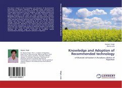 Knowledge and Adoption of Recommended technology