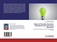 Study of Double Chamber Microbial Fuel Cell using Mediator
