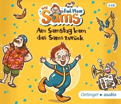Am Samstag kam das Sams zurück / Das Sams Bd.2 (3 Audio-CDs) (Restauflage) - Maar, Paul