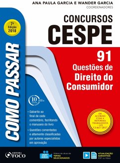 Como passar em concursos CESPE: direito do consumidor (eBook, ePUB) - Garcia, Wander; Garcia, Ana Paula
