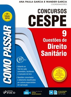 Como passar em concursos CESPE: direito sanitário (eBook, ePUB) - Garcia, Wander; Garcia, Ana Paula