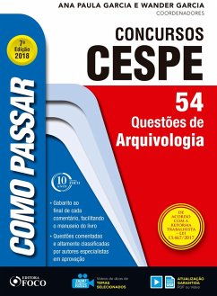 Como passar em concursos CESPE: arquivologia (eBook, ePUB) - Garcia, Wander; Garcia, Ana Paula