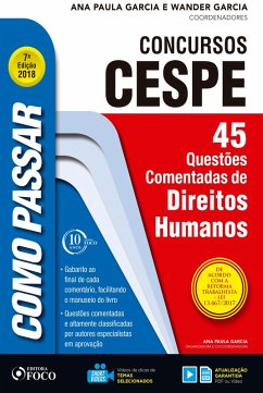 Como passar em concursos CESPE: direitos humanos (eBook, ePUB) - Garcia, Wander; Garcia, Ana Paula