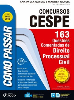Como passar em concursos CESPE: direito processual civil (eBook, ePUB) - Garcia, Wander; Garcia, Ana Paula