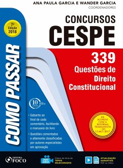 Cover Como passar em concursos CESPE: direito constitucional (eBook, ePUB)