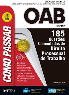 Cover Como passar na OAB 1ª Fase: direito processual do trabalho (eBook, ePUB)