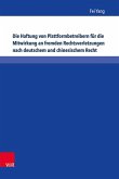 Die Haftung von Plattformbetreibern für die Mitwirkung an fremden Rechtsverletzungen nach deutschem und chinesischem Recht (eBook, PDF)