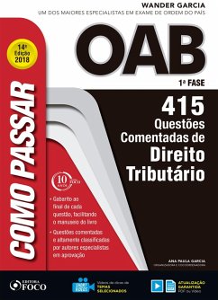 Cover Como passar na OAB 1ª Fase: direito tributário (eBook, ePUB)