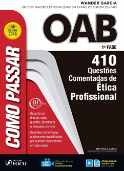 Como passar na OAB 1ª Fase: ética profissional (eBook, ePUB) - Garcia, Wander; Garcia, Ana Paula