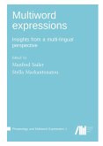 Multiword expressions Multiword expressions