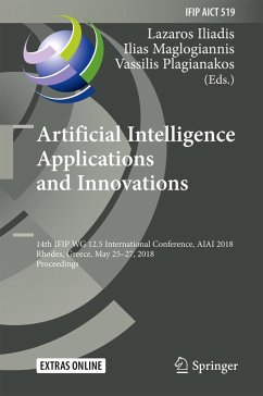 Artificial Intelligence Applications and Innovations (eBook, PDF)