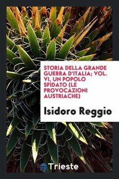 Storia della grande guerra d'Italia; Vol. VI, Un popolo sfidato (Le provocazioni austriache)