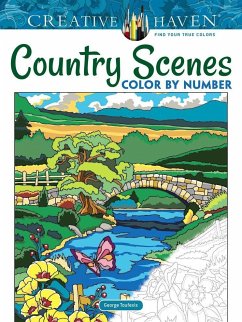 Creative Haven Country Scenes Color by Number - Toufexis, George