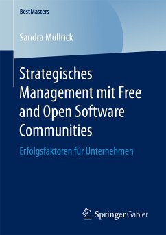 Strategisches Management mit Free and Open Software Communities (eBook, PDF) - Müllrick, Sandra