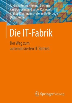 Die IT-Fabrik (eBook, PDF) - Kohne, Andreas; Elschner, Helmut; Winter, Kai-Uwe; Koslowski, Ludger; Kleinmanns, Philipp; Dellbrügge, Stefan; Pöhler, Ulrich