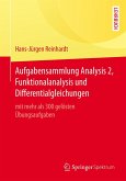 Aufgabensammlung Analysis 2, Funktionalanalysis und Differentialgleichungen (eBook, PDF)
