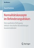 Normalitätskonzepte im Behinderungsdiskurs (eBook, PDF)