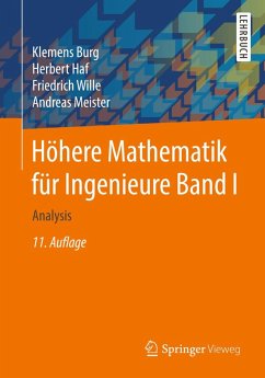 Höhere Mathematik für Ingenieure Band I (eBook, PDF) - Burg, Klemens; Haf, Herbert; Wille, Friedrich; Meister, Andreas
